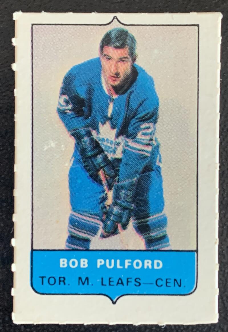 V7539--1969-70 O-Pee-Chee Four-in-One Mini Card Bob Pulford