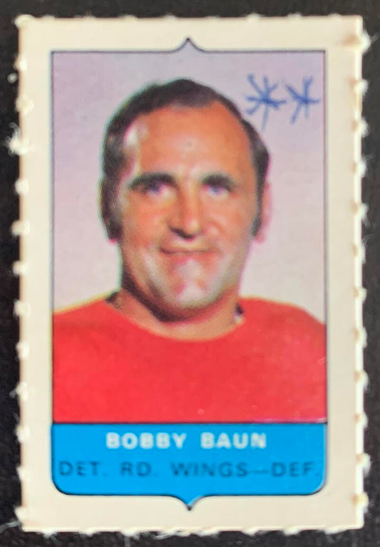 V7546--1969-70 O-Pee-Chee Four-in-One Mini Card Bobby Baun
