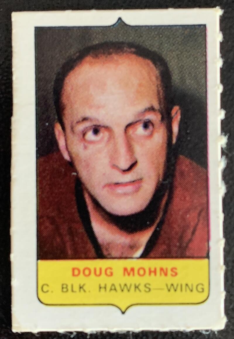 V7577--1969-70 O-Pee-Chee Four-in-One Mini Card Doug Mohns