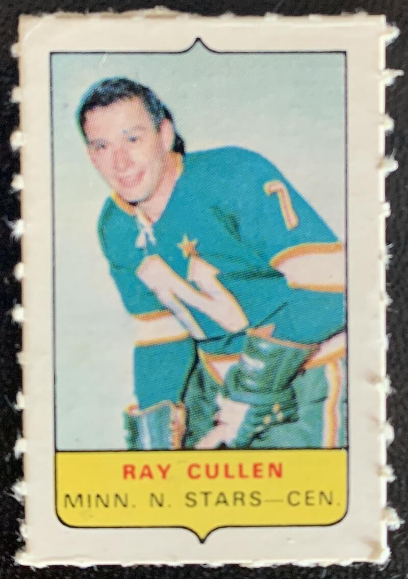V7587--1969-70 O-Pee-Chee Four-in-One Mini Card Ray Cullen