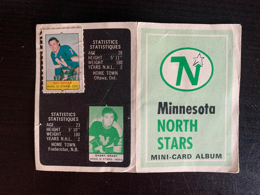 V7611--1969-70 O-Pee-Chee Four-in-One Card Album Minnesota North Stars