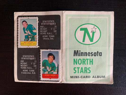 V7613--1969-70 O-Pee-Chee Four-in-One Card Album Minnesota North Stars