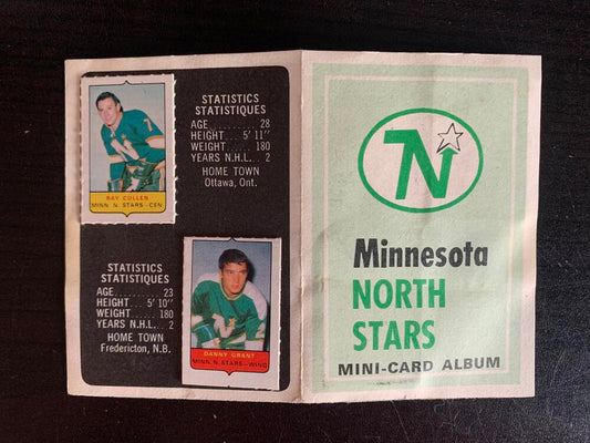 V7614--1969-70 O-Pee-Chee Four-in-One Card Album Minnesota North Stars