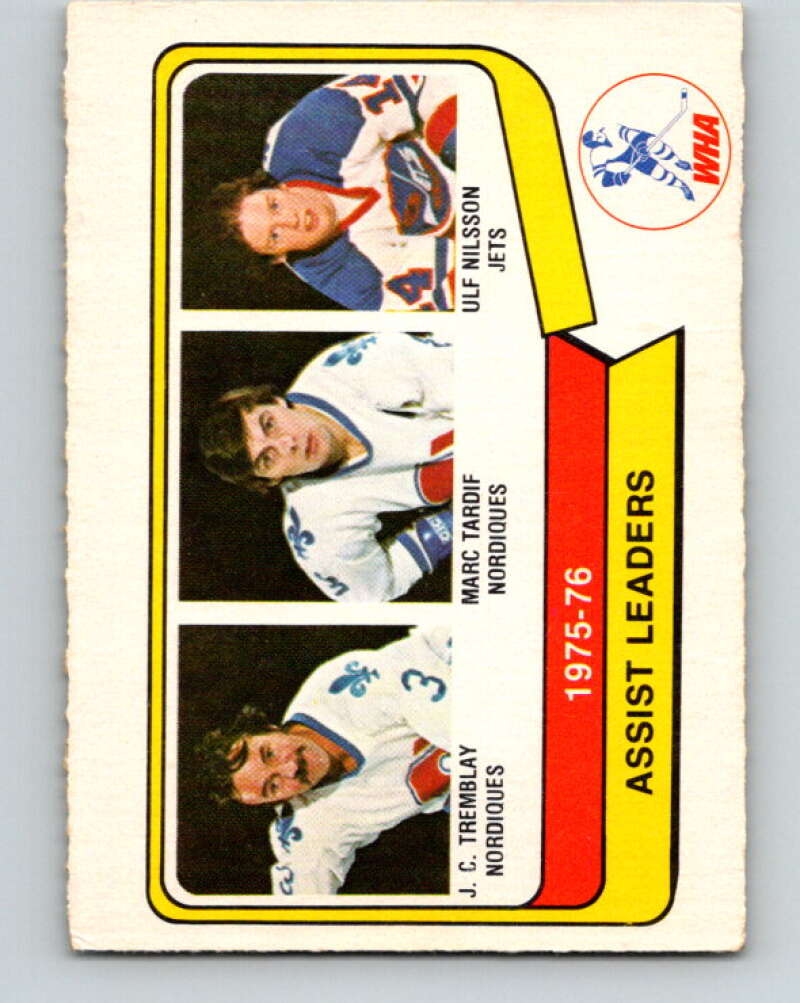 1976-77 WHA O-Pee-Chee #2 Tremblay/Tardif/Nilsson V7635