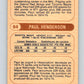 1976-77 WHA O-Pee-Chee #84 Paul Henderson  Birmingham Bulls  V7731