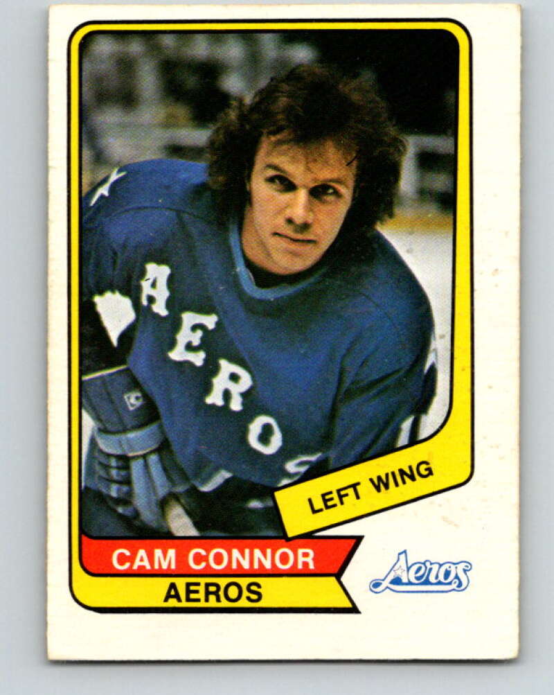1976-77 WHA O-Pee-Chee #89 Cam Connor Houston Aeros V7738
