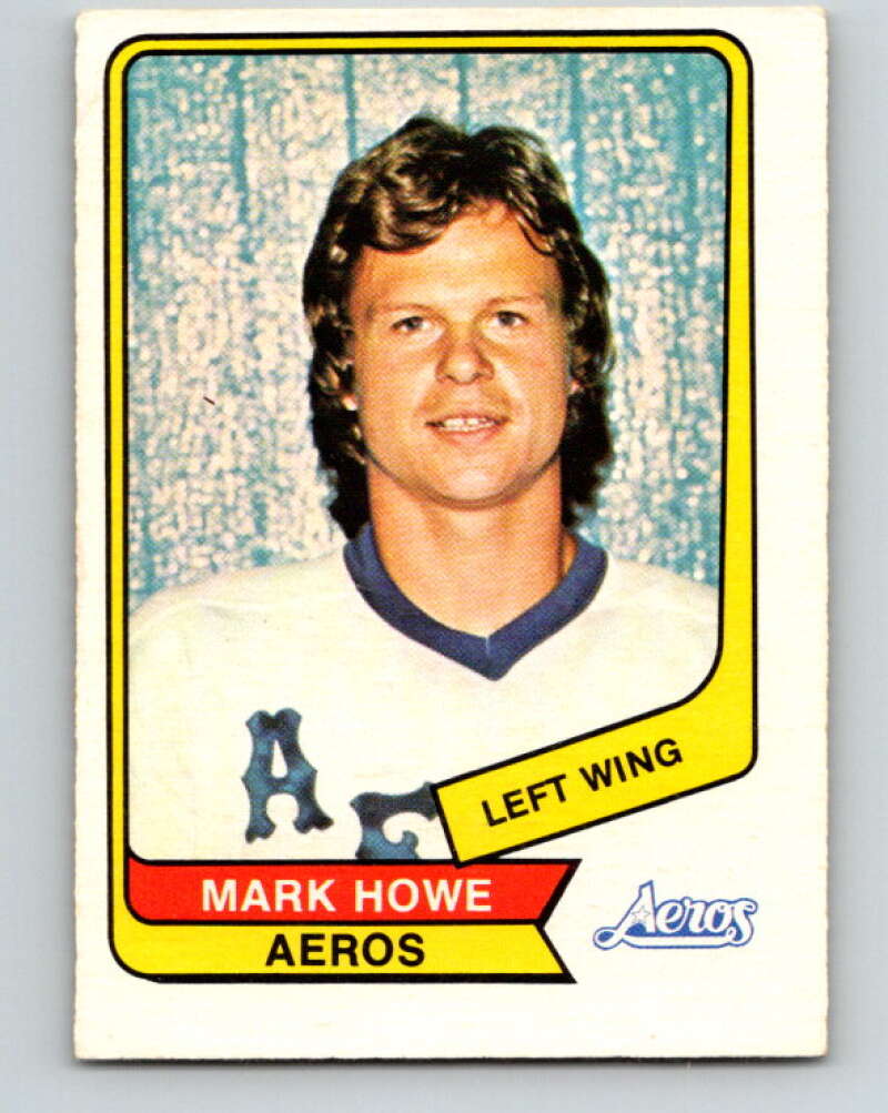 1976-77 WHA O-Pee-Chee #95 Mark Howe Houston Aeros V7744