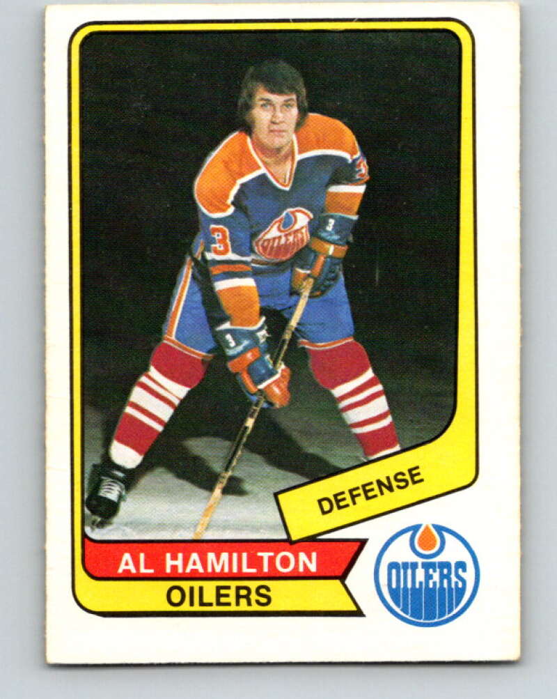 1976-77 WHA O-Pee-Chee #97 Al Hamilton Edmonton Oilers V7746