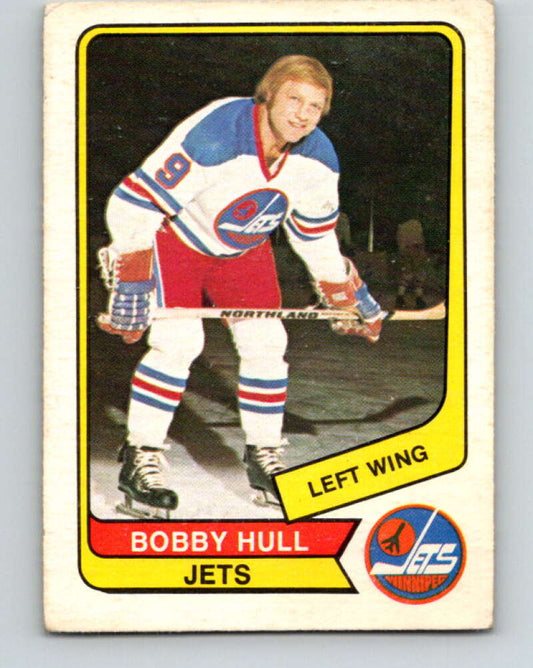 1976-77 WHA O-Pee-Chee #100 Bobby Hull  Winnipeg Jets  V7751
