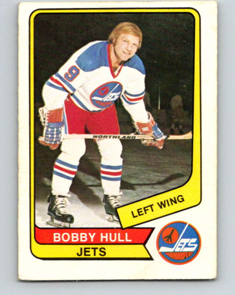 1976-77 WHA O-Pee-Chee #100 Bobby Hull Winnipeg Jets V7752