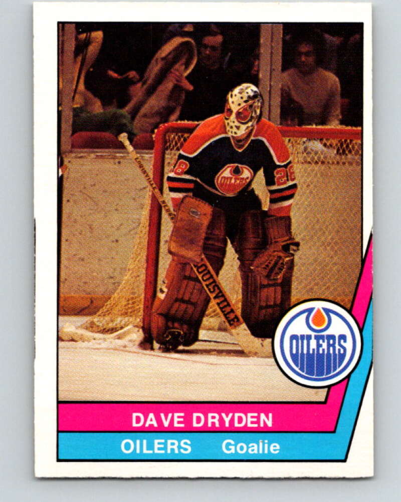 WHA 1978-79 Edmonton Oilers Dave Dryden 28 Home Hockey Jersey — BORIZ