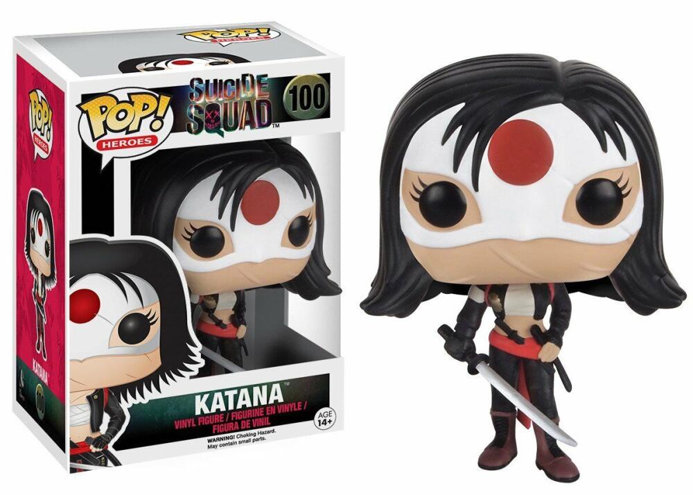 Funko Pop - 100 Heroes Suicide Squad - Katana Vinyl Figure *VAULTED