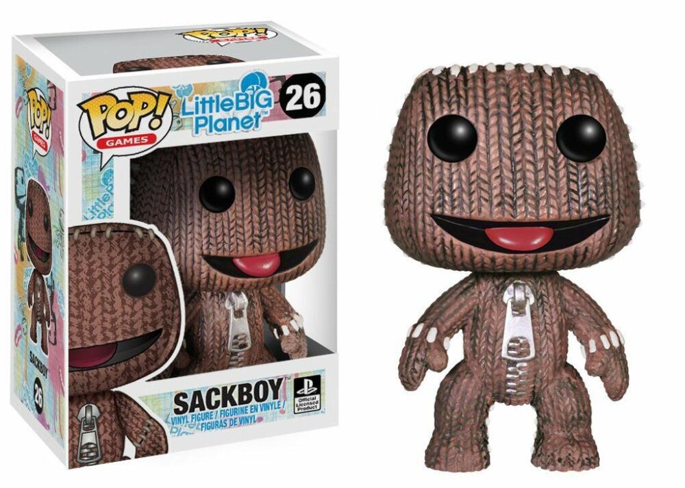Funko Pop - 26 Games Playstation Little Big Planet - Sackboy Vinyl Figure *VAULTED