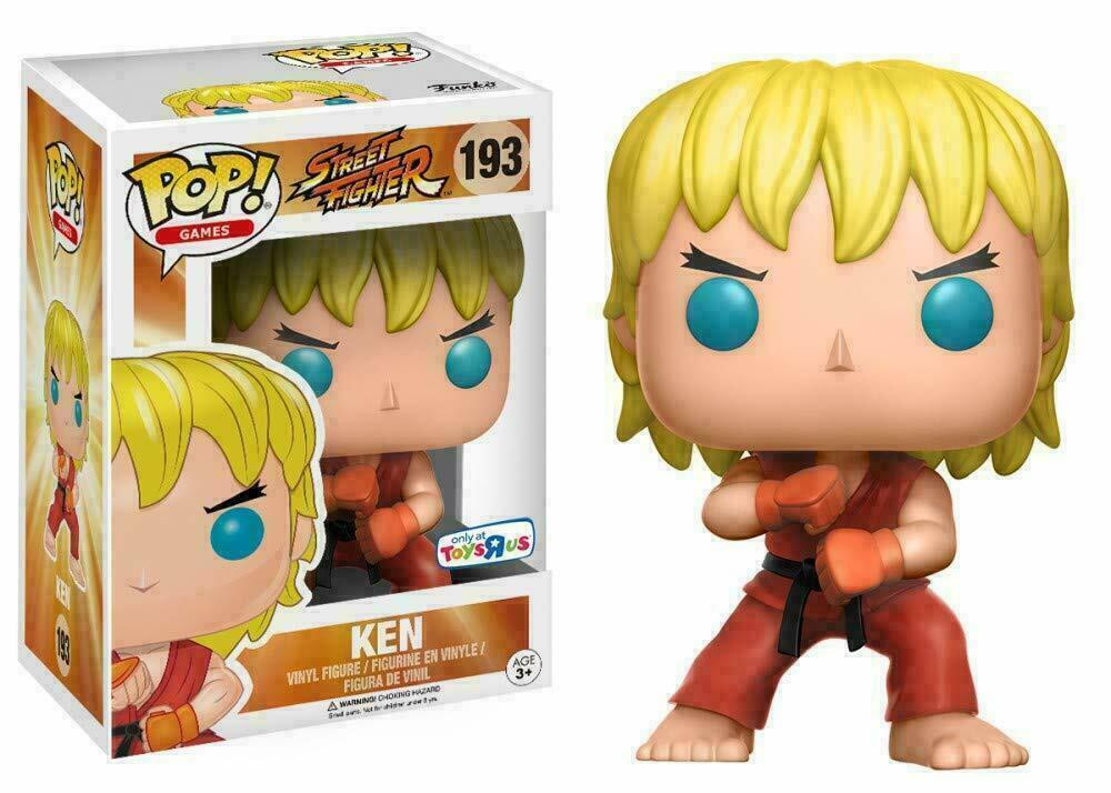 Funko Pop - 193 Games Street Fighter - Ken Vinyl Figure *EXCLUSIVE