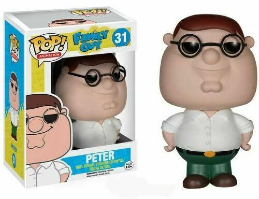 Funko Pop - 31 Animation Family Guy - Peter Vinyl Figure *VAULTED