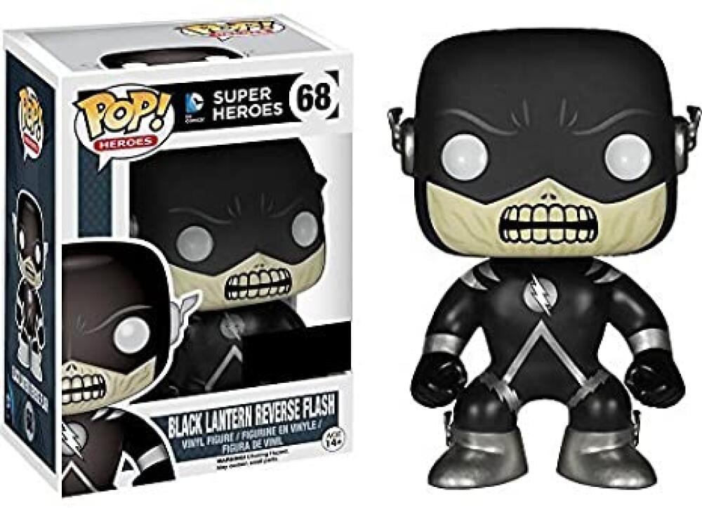 Funko Pop - 68 Heroes Super Heroes - Black Lantern Reverse Flash *EXCLUSIVE