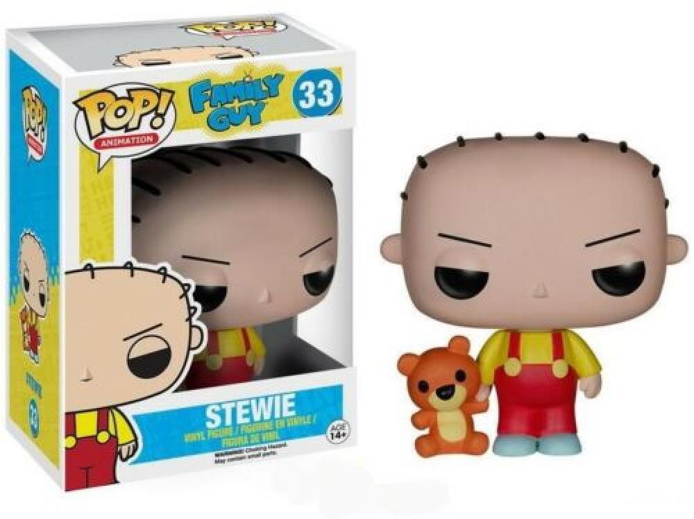 Funko Pop - 33 Animation Family Guy - Stewie Griffin Vinyl Figure *VAULTED