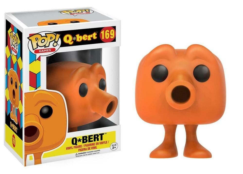 Funko Pop - 169 Games Q-Bert - Q-Bert Vinyl Figure *VAULTED