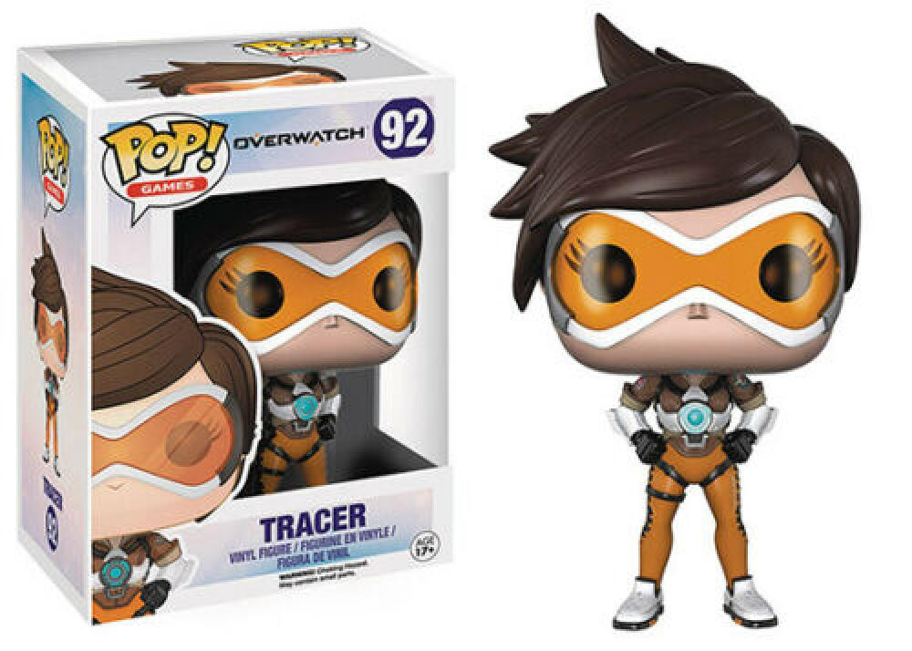 Funko Pop - 92 Games Overwatch - Tracer Vinyl Figure Image 1