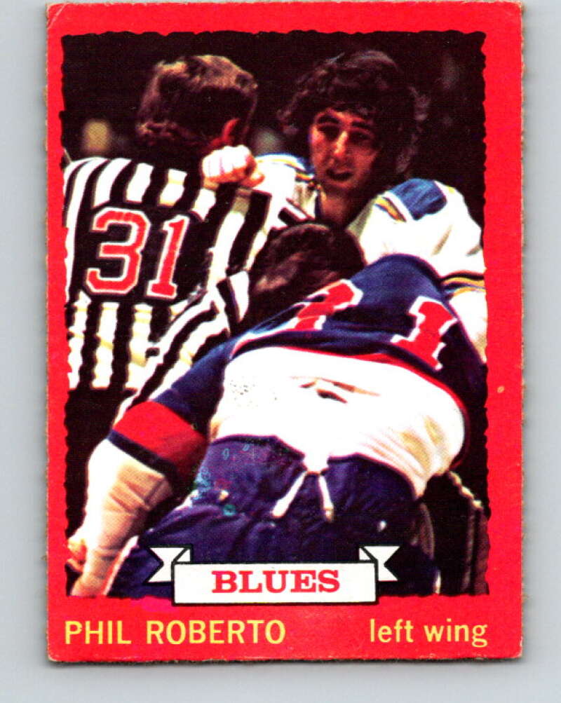 1973-74 O-Pee-Chee #3 Phil Roberto St. Louis Blues V7924