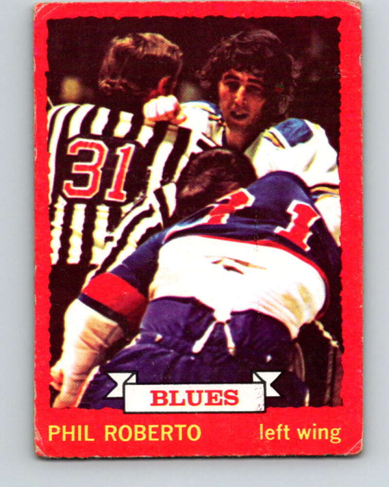1973-74 O-Pee-Chee #3 Phil Roberto St. Louis Blues V7926