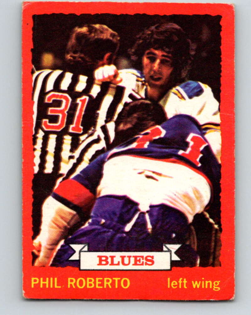 1973-74 O-Pee-Chee #3 Phil Roberto St. Louis Blues V7927