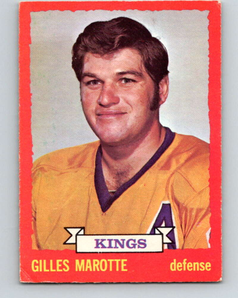 1973-74 O-Pee-Chee #5 Gilles Marotte Los Angeles Kings V7934