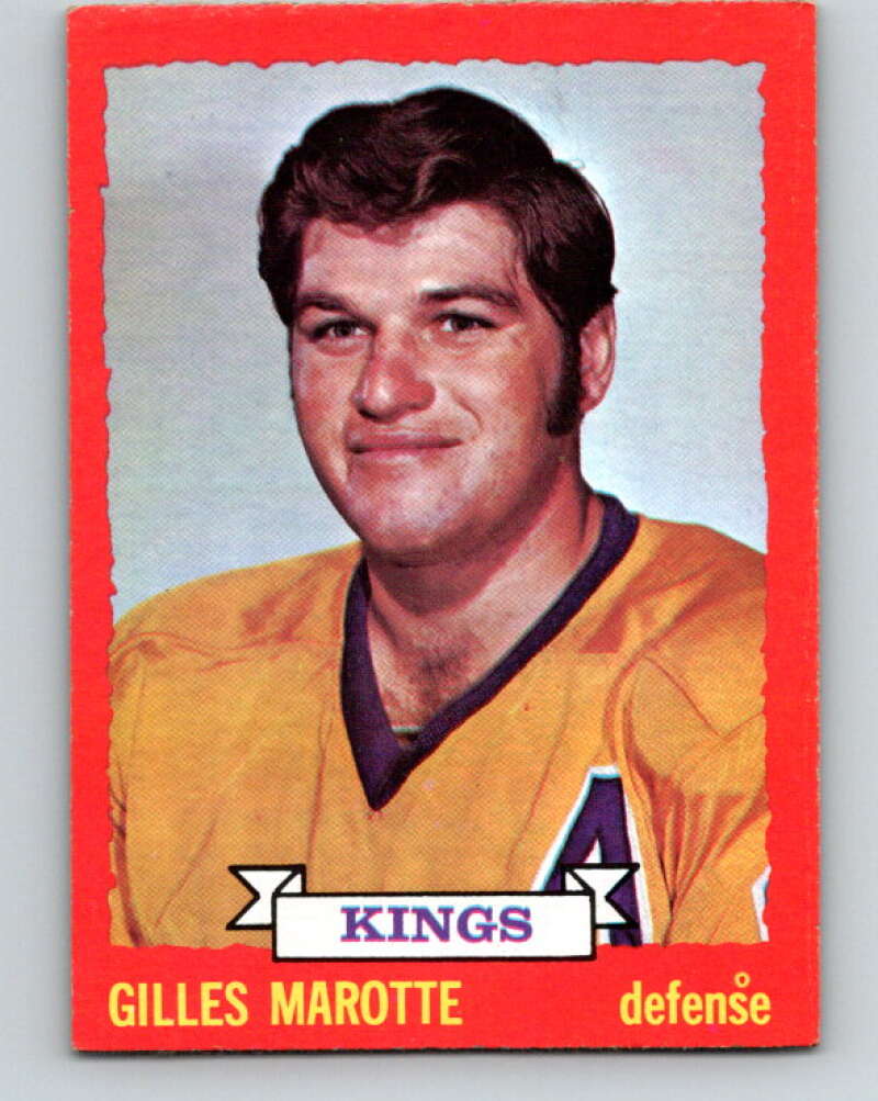 1973-74 O-Pee-Chee #5 Gilles Marotte Los Angeles Kings V7935