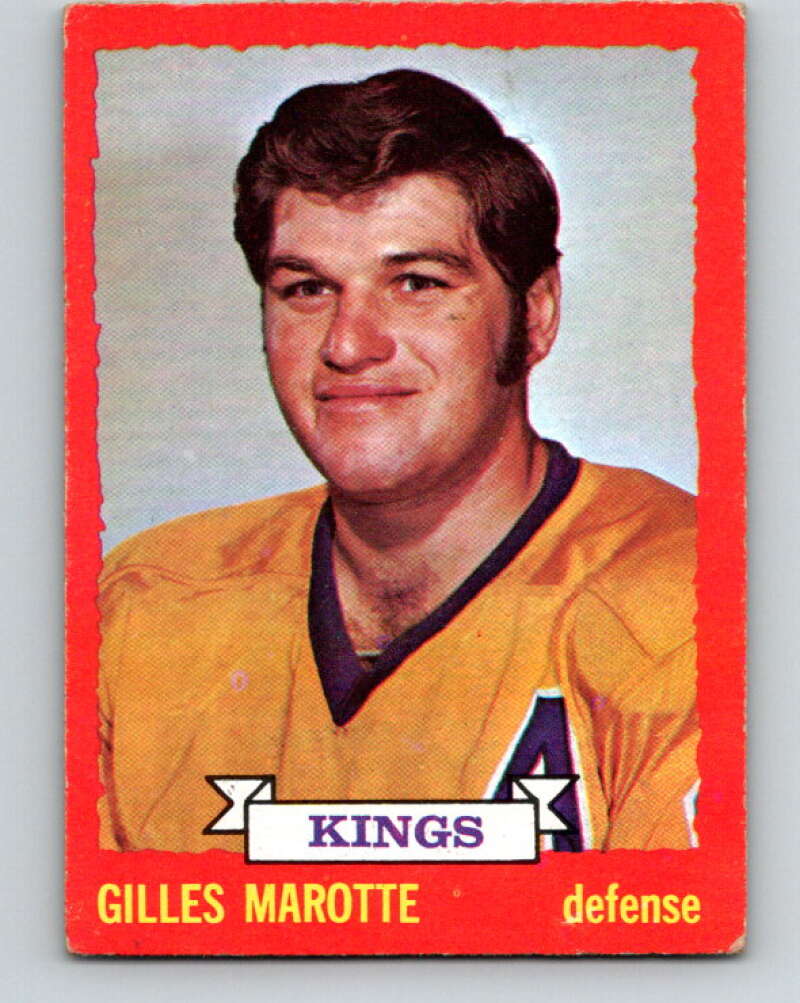 1973-74 O-Pee-Chee #5 Gilles Marotte Los Angeles Kings V7937