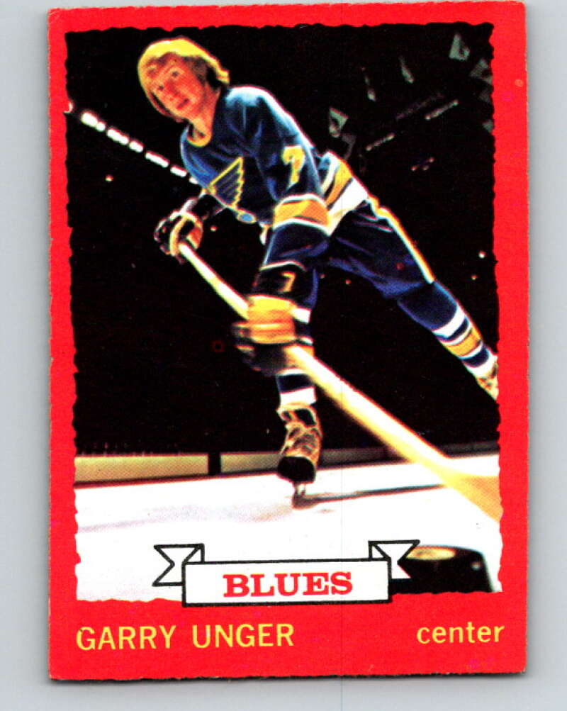 1973-74 O-Pee-Chee #15 Garry Unger St. Louis Blues V7977