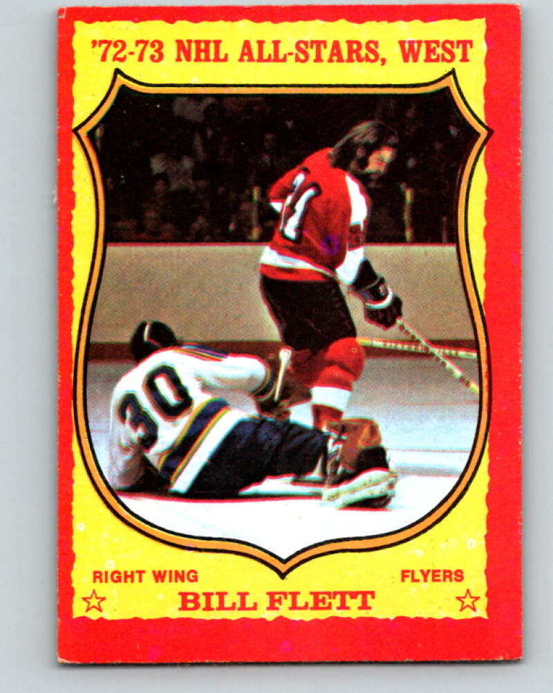 1973-74 O-Pee-Chee #20 Bill Flett Philadelphia Flyers V7998