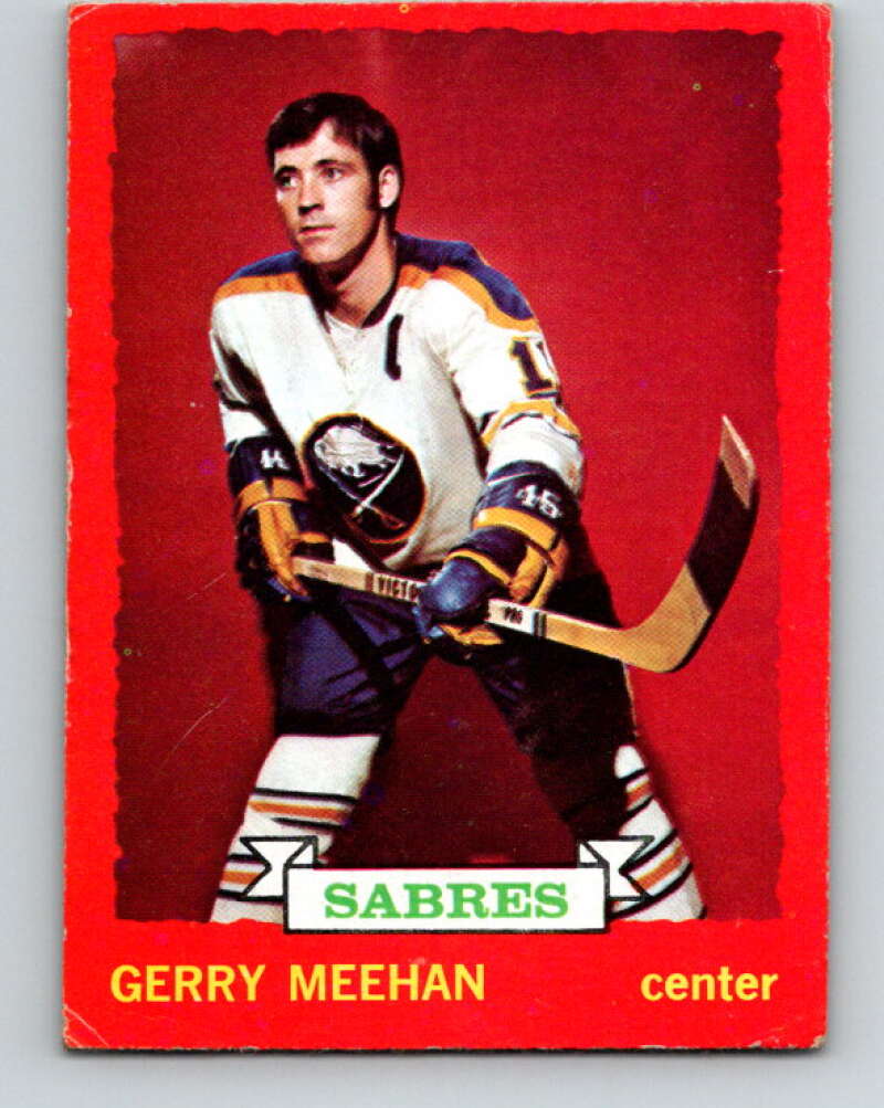 1973-74 O-Pee-Chee #22 Gerry Meehan Buffalo Sabres V8006