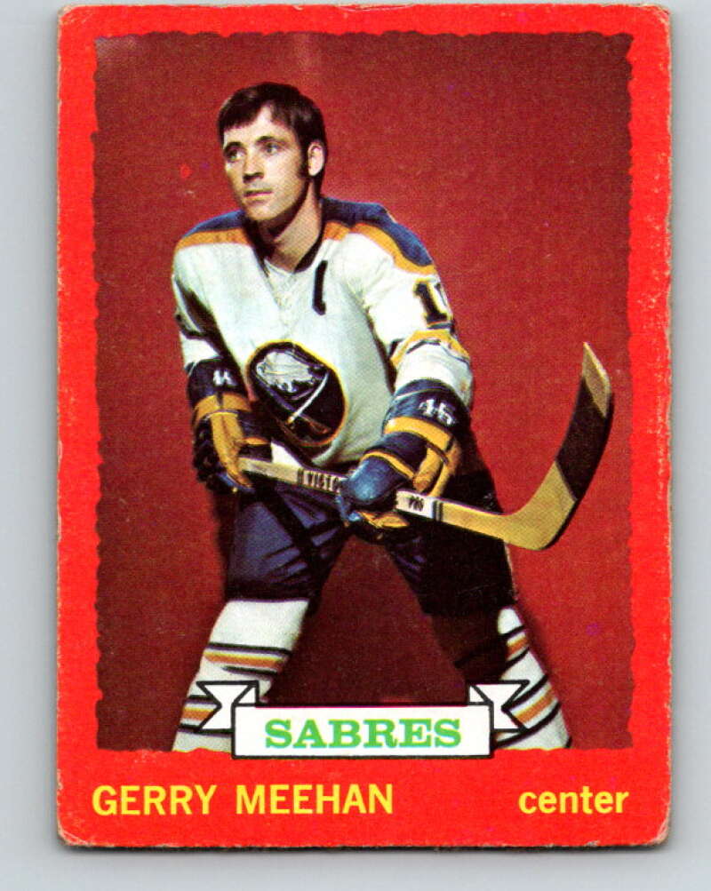 1973-74 O-Pee-Chee #22 Gerry Meehan  Buffalo Sabres  V8009