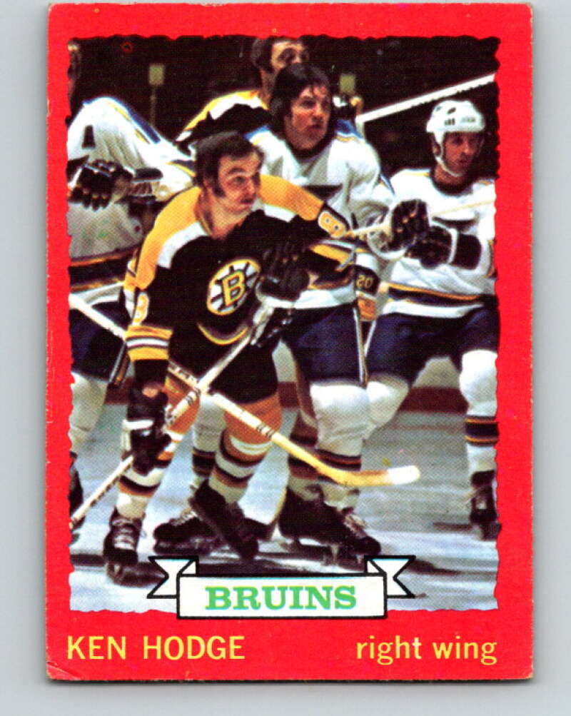 1973-74 O-Pee-Chee #26 Ken Hodge Boston Bruins V8022