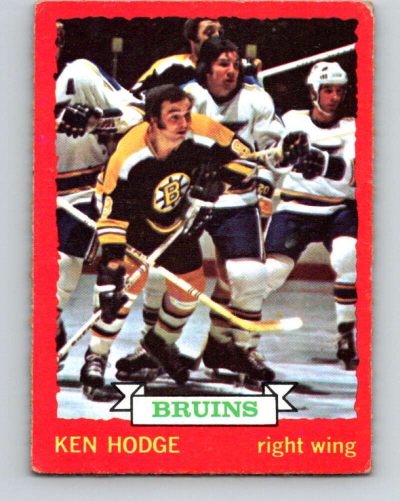1973-74 O-Pee-Chee #26 Ken Hodge Boston Bruins V8023