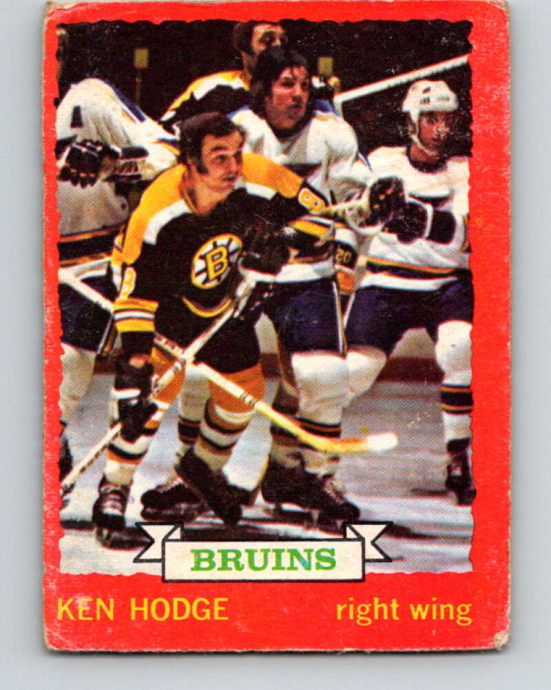 1973-74 O-Pee-Chee #26 Ken Hodge Boston Bruins V8024