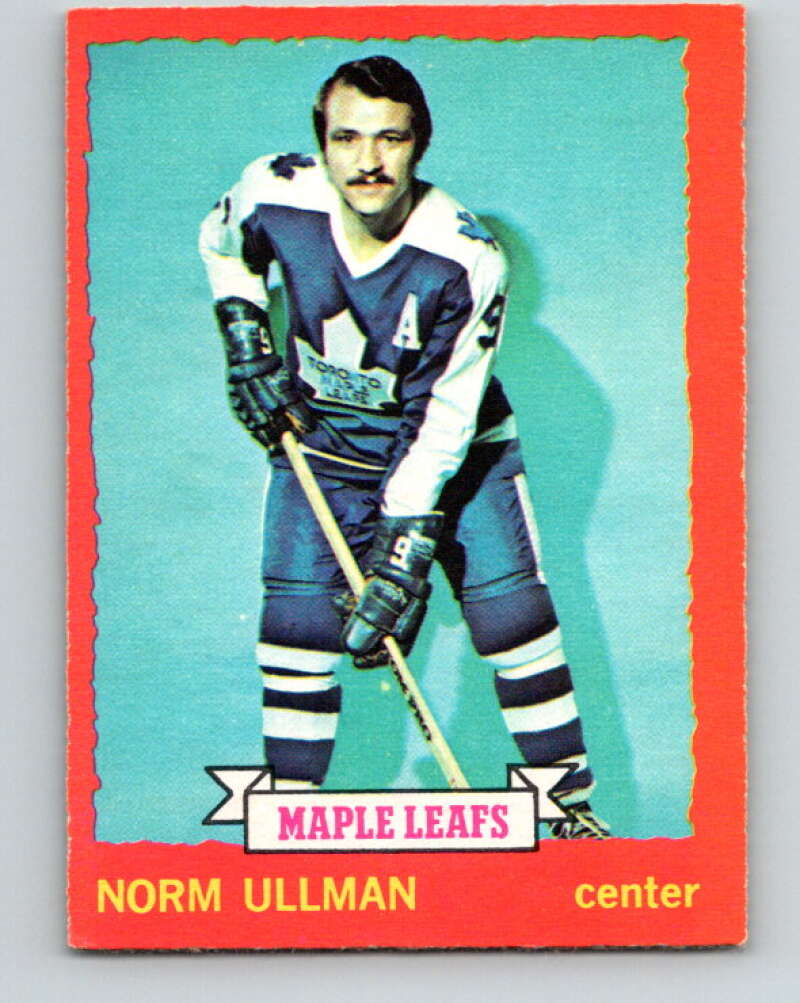 1973-74 O-Pee-Chee #27 Norm Ullman Toronto Maple Leafs V8025