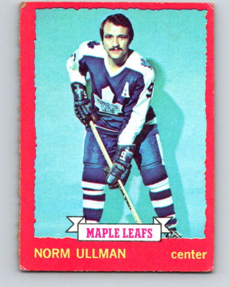 1973-74 O-Pee-Chee #27 Norm Ullman Toronto Maple Leafs V8026