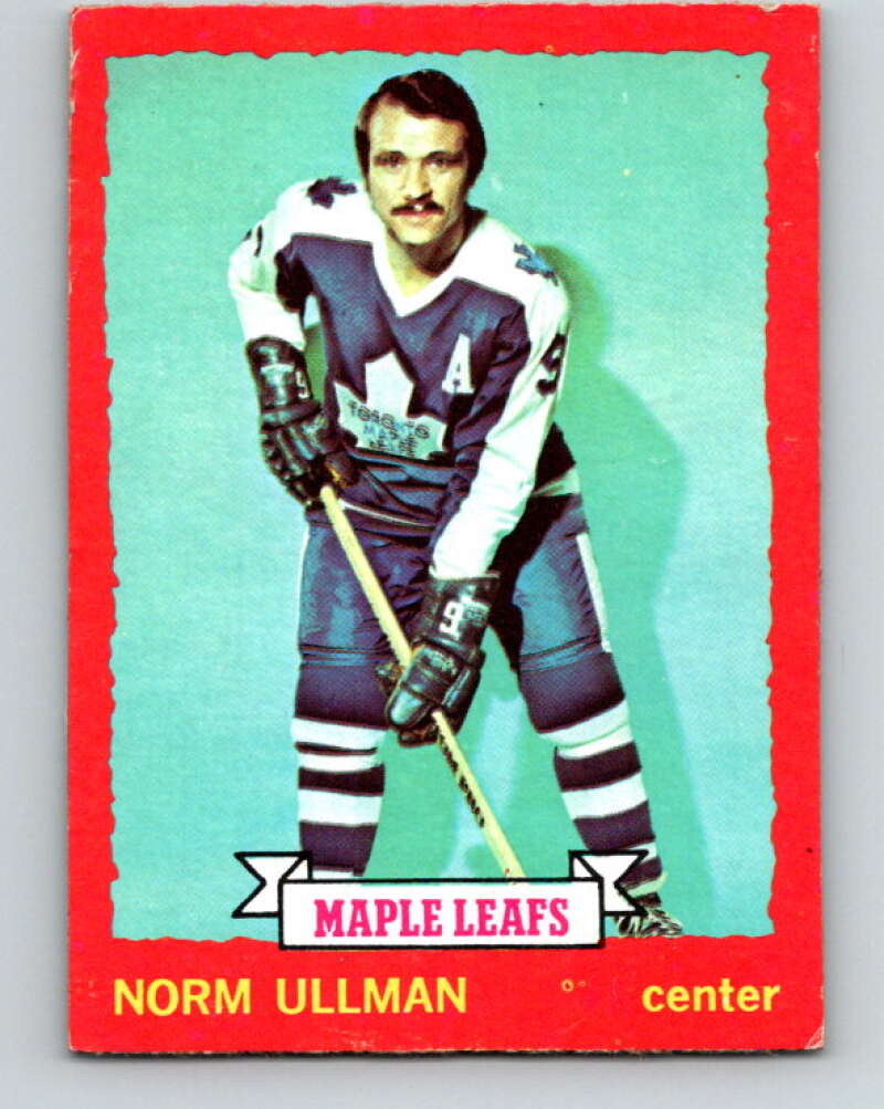 1973-74 O-Pee-Chee #27 Norm Ullman Toronto Maple Leafs V8027
