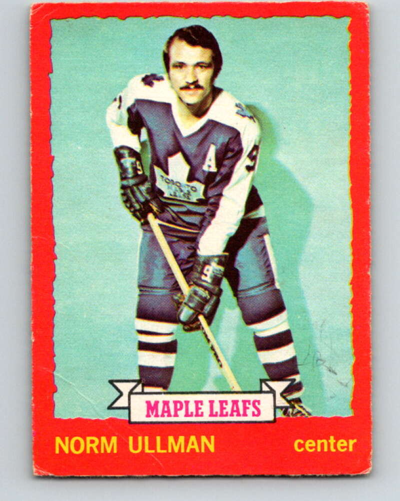 1973-74 O-Pee-Chee #27 Norm Ullman Toronto Maple Leafs V8030