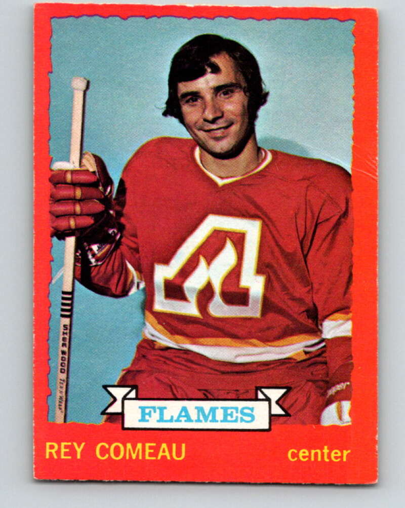 1973-74 O-Pee-Chee #29 Rey Comeau Atlanta Flames V8036