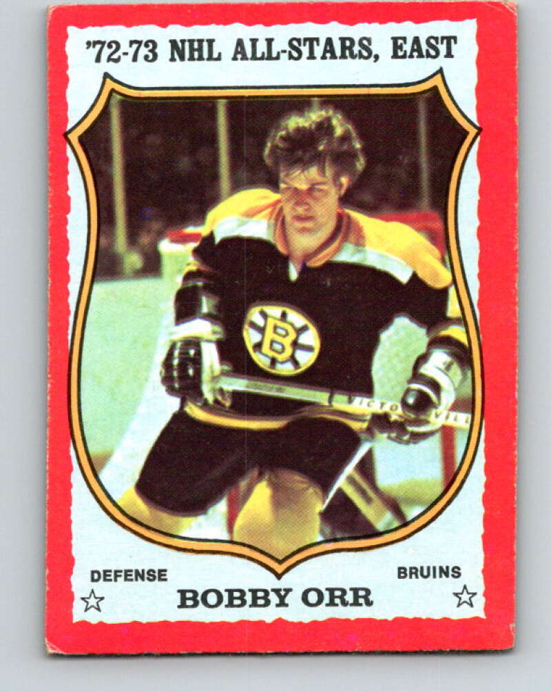 1973-74 O-Pee-Chee #30 Bobby Orr Boston Bruins V8042