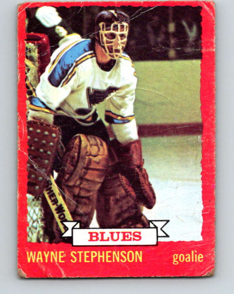 1973-74 O-Pee-Chee #31 Wayne Stephenson St. Louis Blues V8049