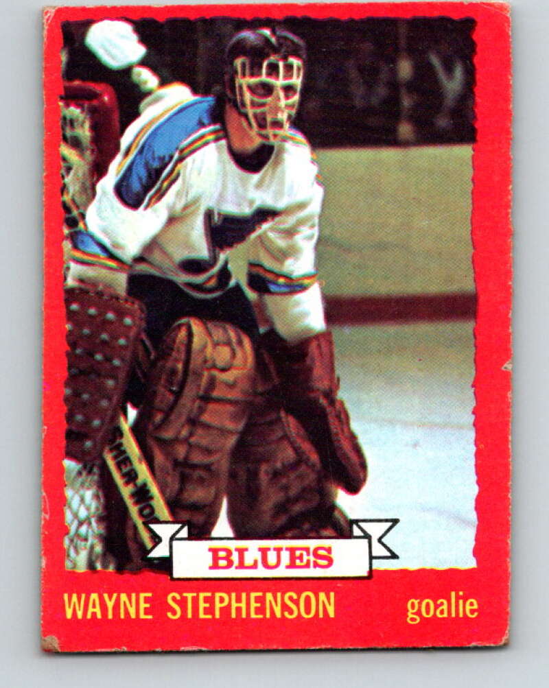 1973-74 O-Pee-Chee #31 Wayne Stephenson St. Louis Blues V8050