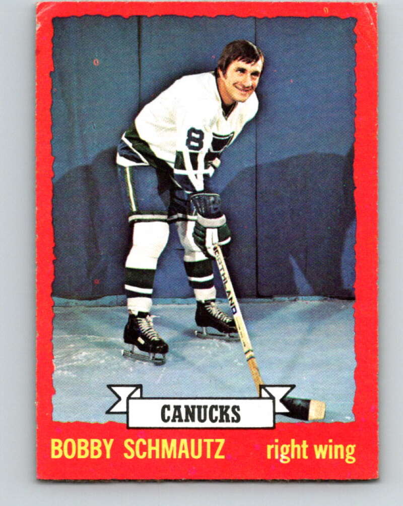 1973-74 O-Pee-Chee #35 Bobby Schmautz Vancouver Canucks V8064