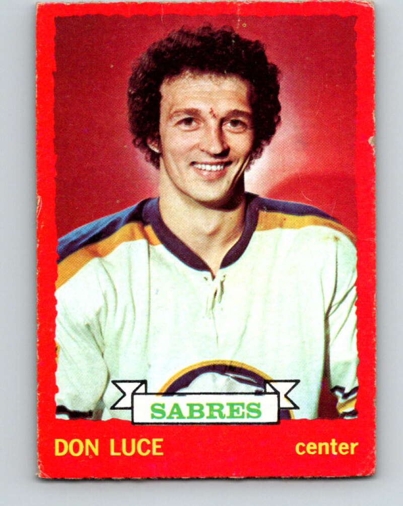 1973-74 O-Pee-Chee #38 Don Luce Buffalo Sabres V8071
