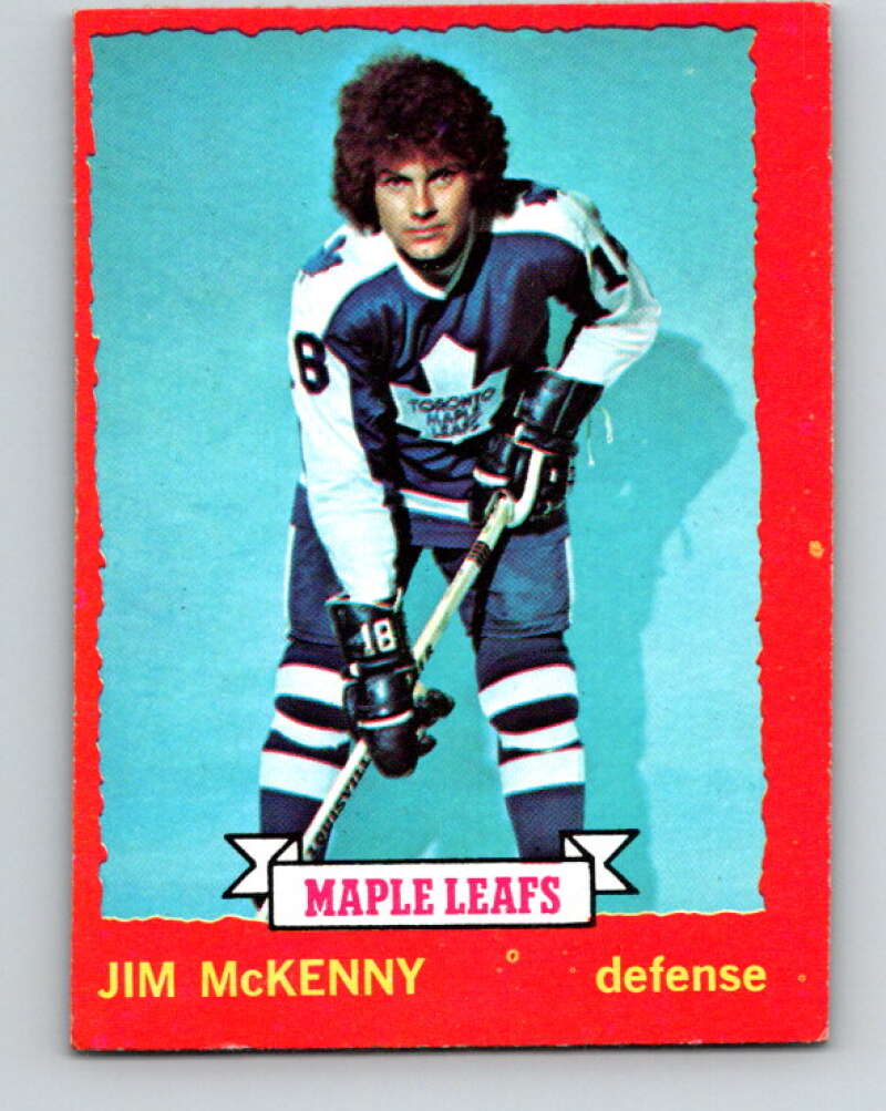 1973-74 O-Pee-Chee #39 Jim McKenny Toronto Maple Leafs V8073