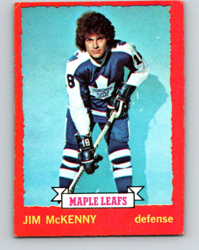 1973-74 O-Pee-Chee #39 Jim McKenny Toronto Maple Leafs V8078