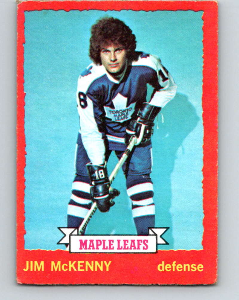 1973-74 O-Pee-Chee #39 Jim McKenny Toronto Maple Leafs V8081