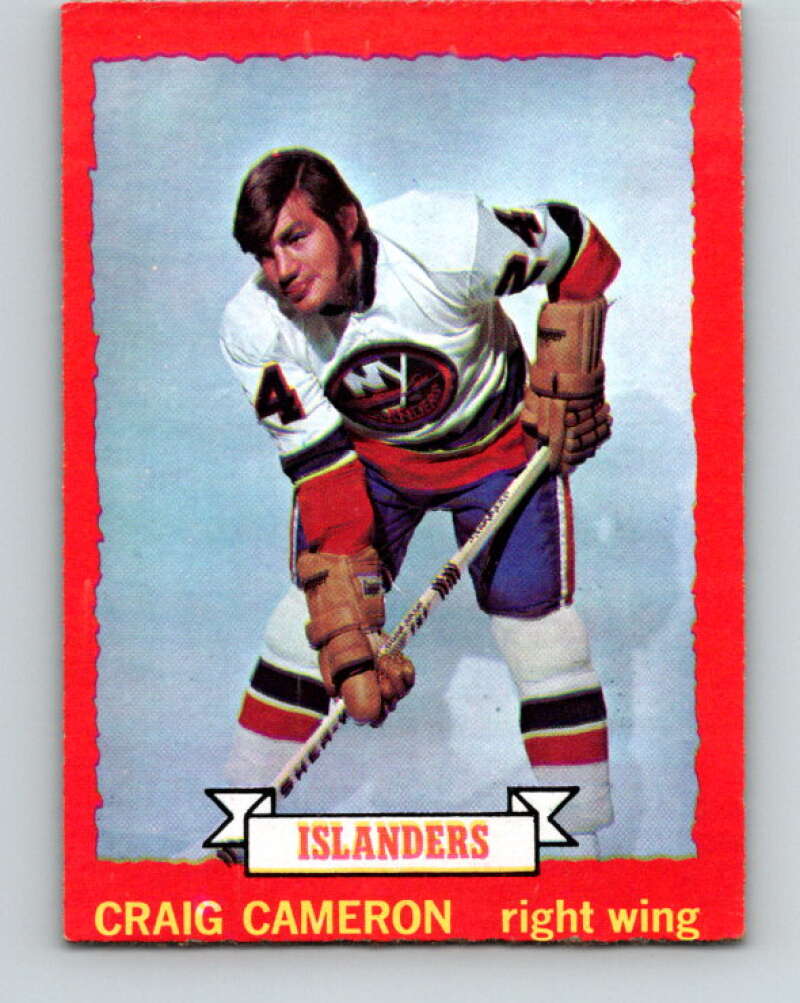 1973-74 O-Pee-Chee #42 Craig Cameron New York Islanders V8089